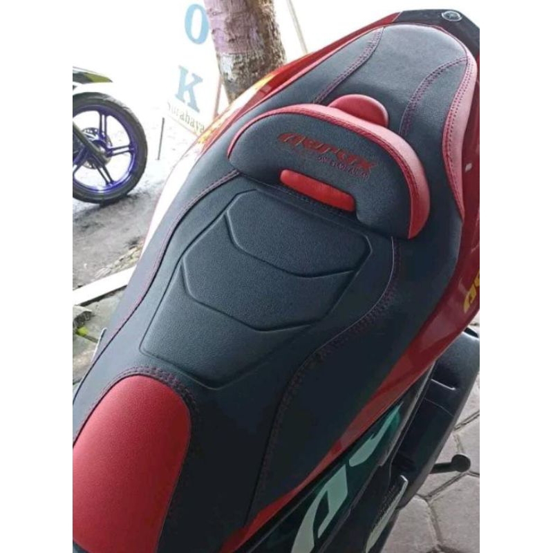 Sarung Cover Jok Aerox 155 Modifikasi