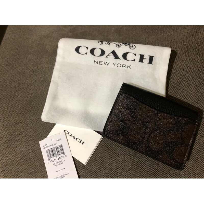 preloved coach tammie card case