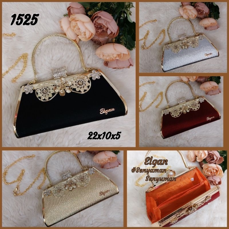 CLUTCH TAS PESTA ELGAN TAS PENGANTIN TAS KONDANGAN#1525
