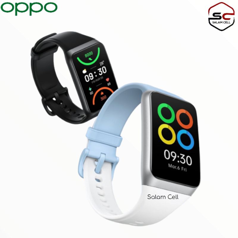 Smart Watch OPPO Band 2 AMOLED Screen VOOC Flash Charge Health Monitoring Water Resistance