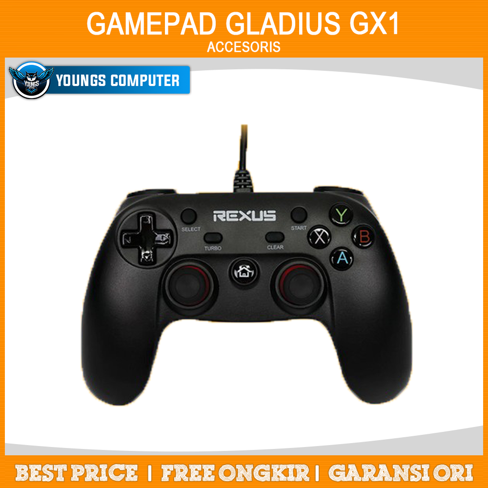 REXUS GLADIUS GX1 PRO GAMING GAMEPAD ANDROID / PC / PS3