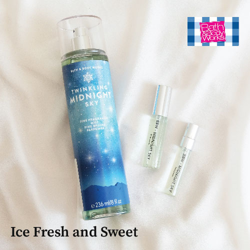 BBW Bath & Body Works - Twinkling Midnight Sky Decant Body Mist 5ml /10ml / Travel Size / Mini Size
