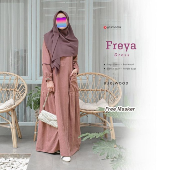 Gamis Freya Dress By Yasmeera