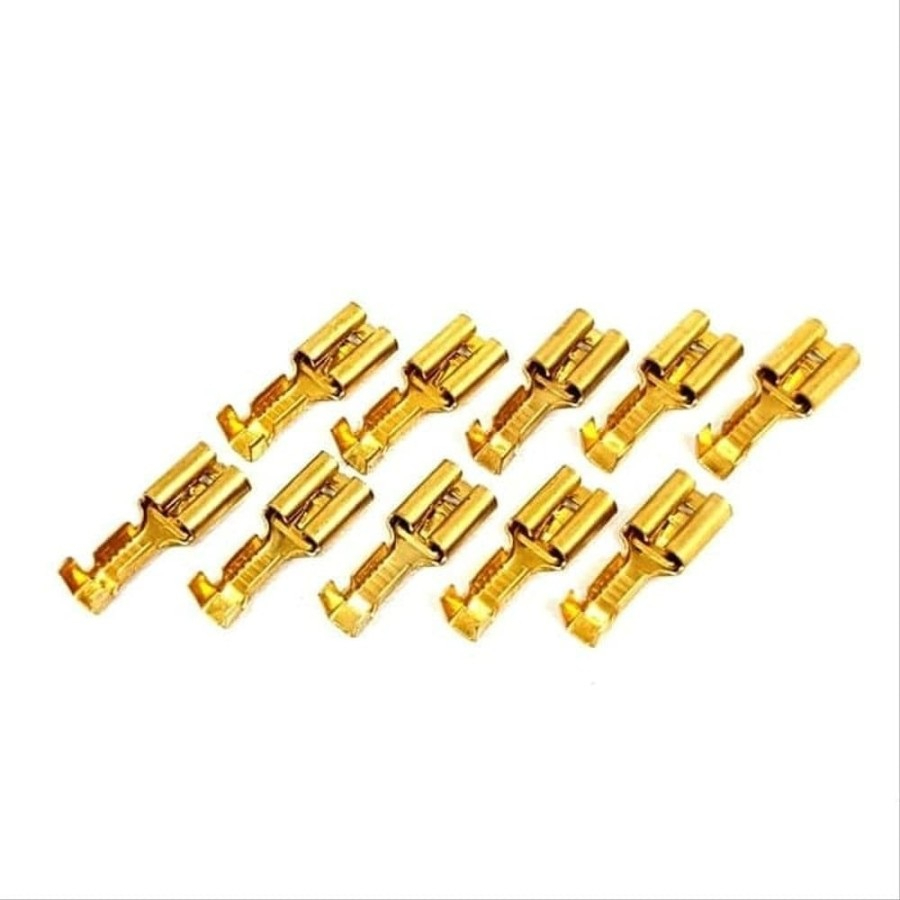 BISA COD KONEKTOR CEWEK / FEMALE TERMINAL SKUN UTILUX H3555 - TERMINAL SKUN UTILUX GEPENG CEWEK / FEMALE CEWE H-3555 ISI 150 PCS - SOKET SKUN KONEKTOR GEPENG CEWEK / SKUN FEMALE - KONEKTOR TERMINAL SKUN Socket Sekring dan Relay