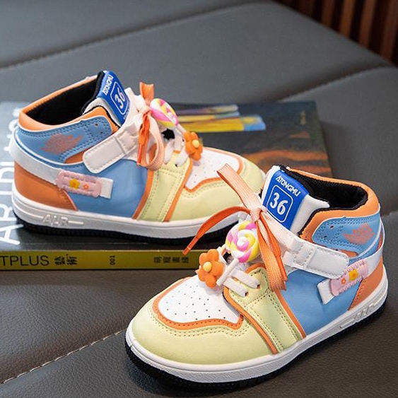 [Tokobig] Lolilunaboot Sneaker Sepatu Anak Import Kids Ukuran 26-37 Usia 3-9 Tahun