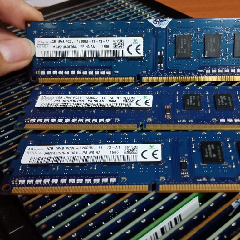 memory Ram PC 4GB DDR3 1Rx8 pc3L -12800U for PC KOMPUTER CPU Khsus untuk pc biasa