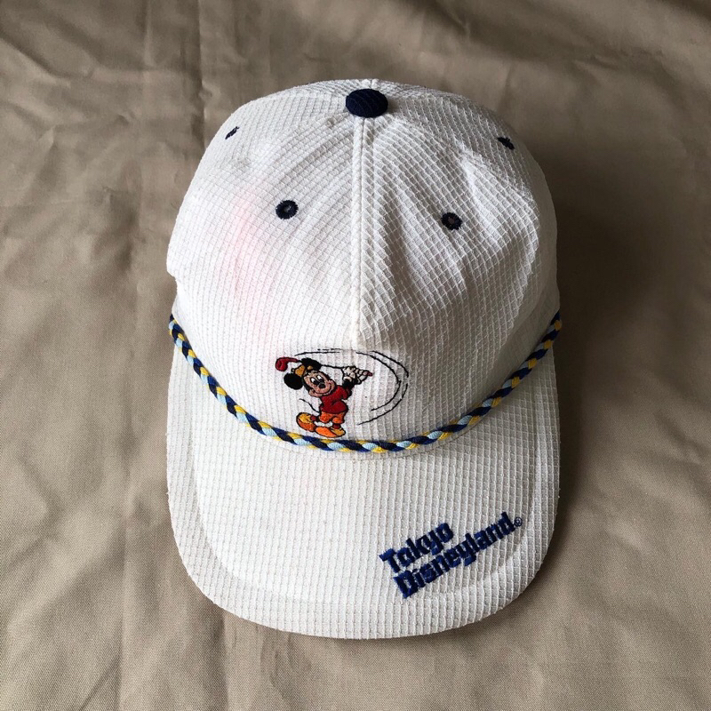 Vintage Mickey Mouse Rope Hat