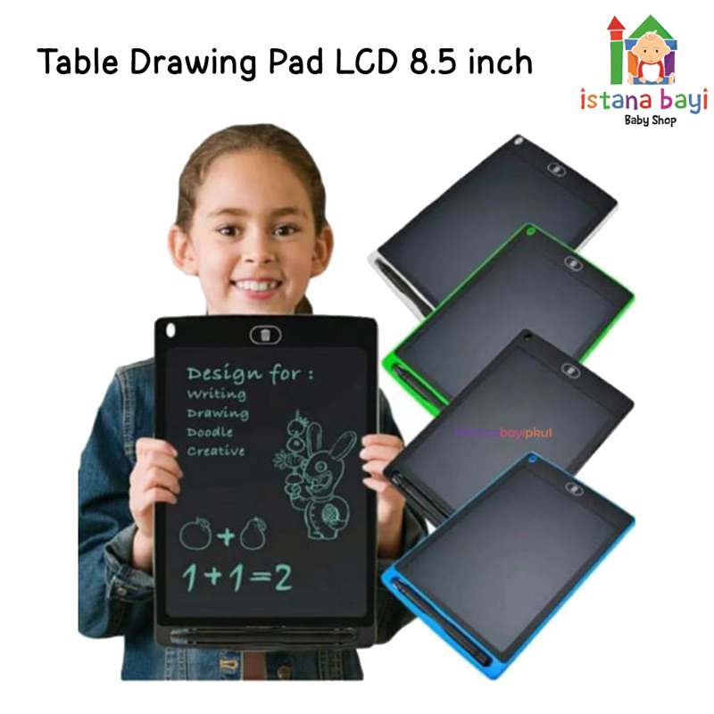 Table Drawing Pad  LCD 8.5 Inch / Mainan Papan Tulis Anak