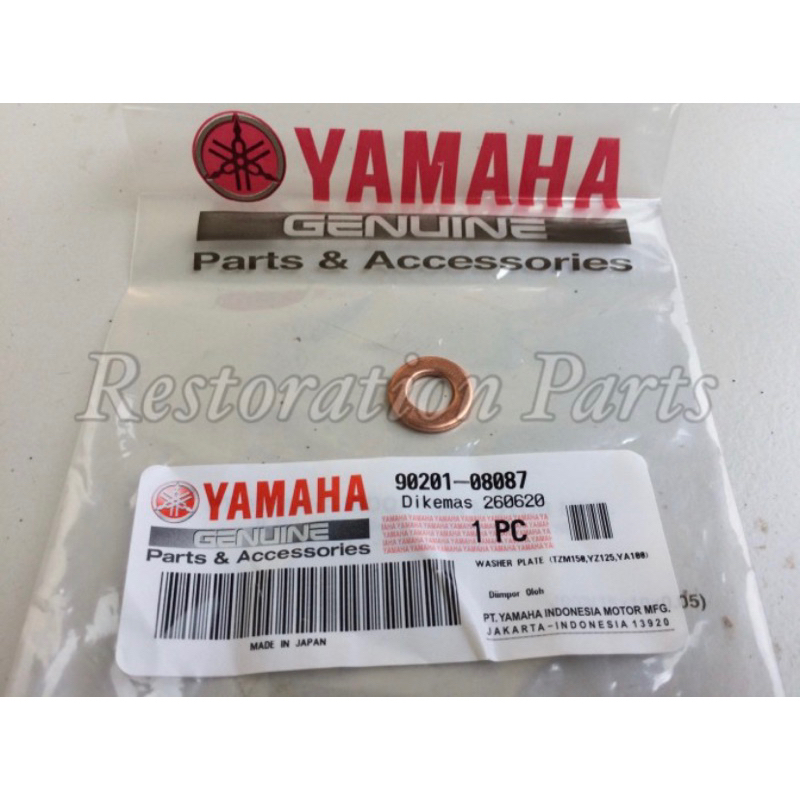 Ring Tembaga Baut Oli Rasio Bawah 90430-08119 Aerox