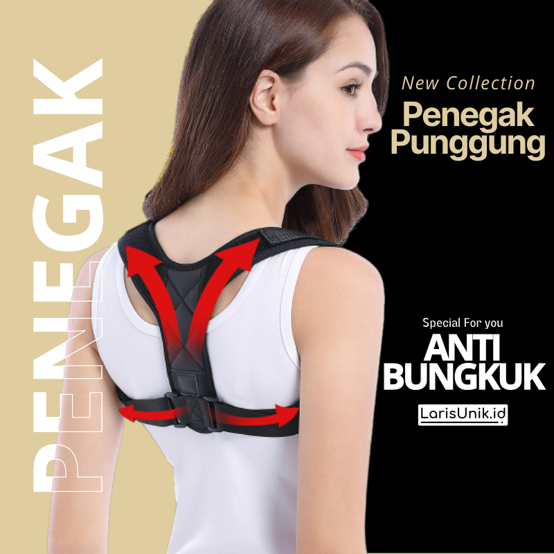 Korset Punggung Alat Terapi Penyangga Tubuh Posture Corrector Korset Kesehatan Pria Wanita