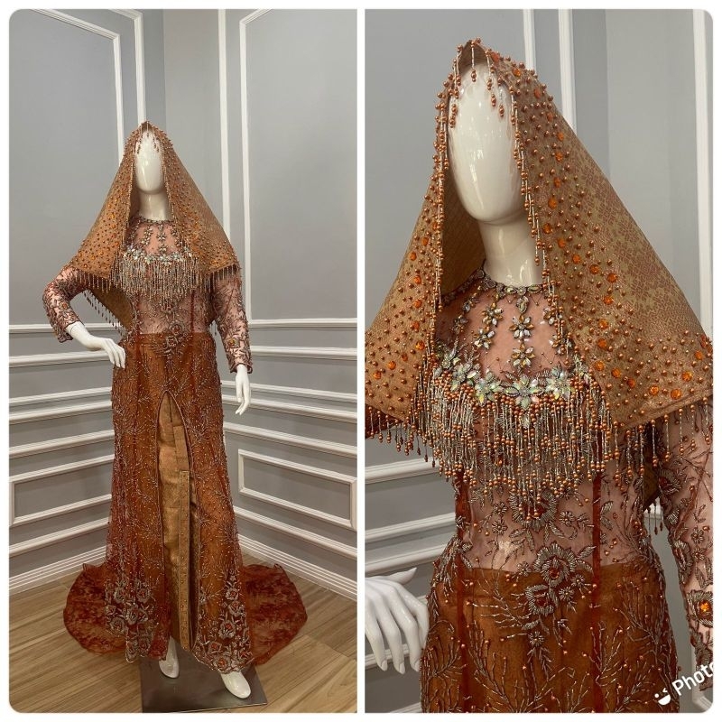 TERLARIS KEBAYA KOTO GADANG MEWAH PREMIUM BEREKOR MODERN//KOTO GADANG ADAT MINANG//MELAYU MODREN