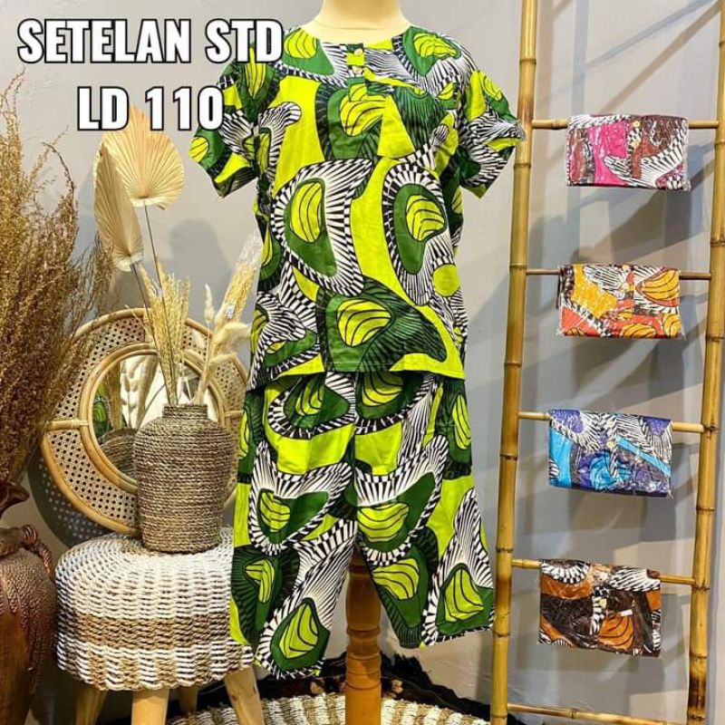 SETELAN BAJU TIDUR BATIK
