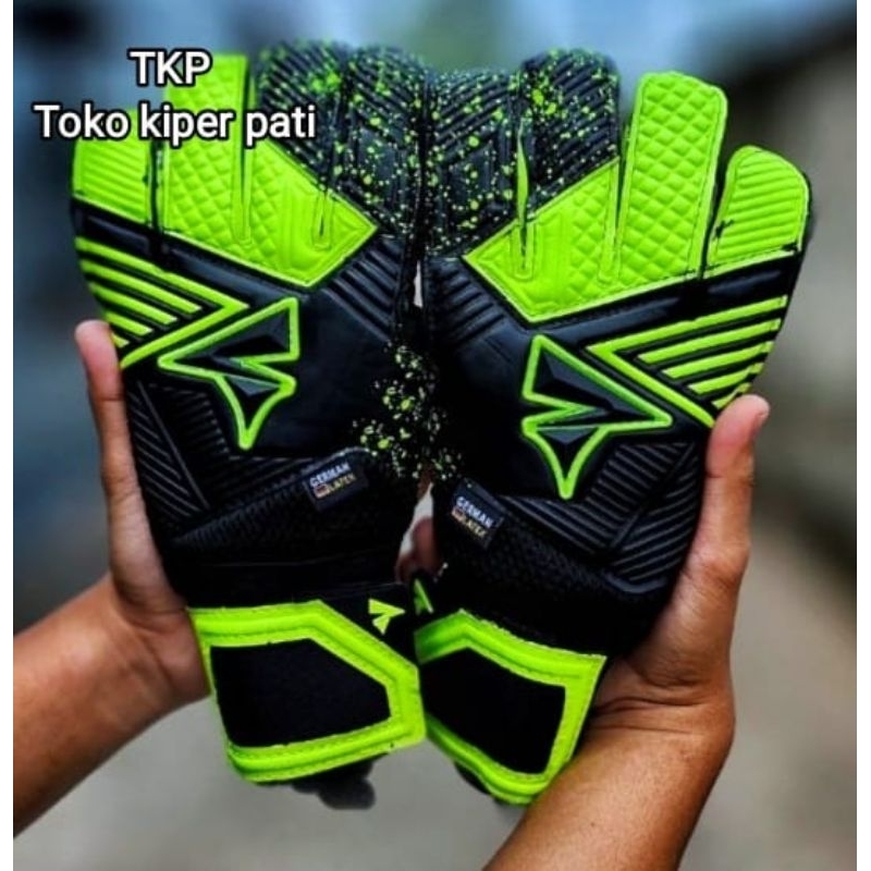 BONUS SABLON NAMA SARUNG TANGAN KIPER PGS / sarung tangan kiper pria dewasa / sarung tangan kiper le