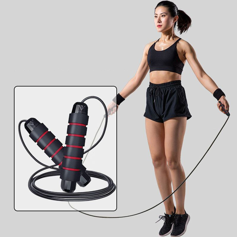 GojoyLiu Tali Skipping Jump Rope Lompat Tali Jump Rope Pvc Gym Fitness