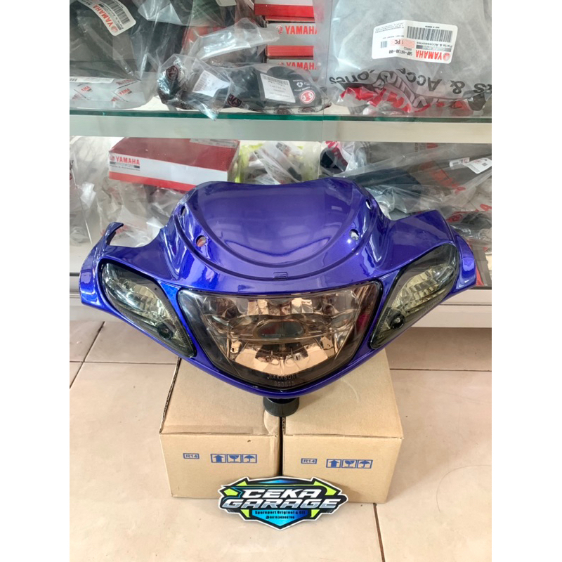 Batok depan 125 z zr / Reflektor depan yamaha 125Z 125ZR-Batok depan 125zr yamaha 125zr-Reflektor de
