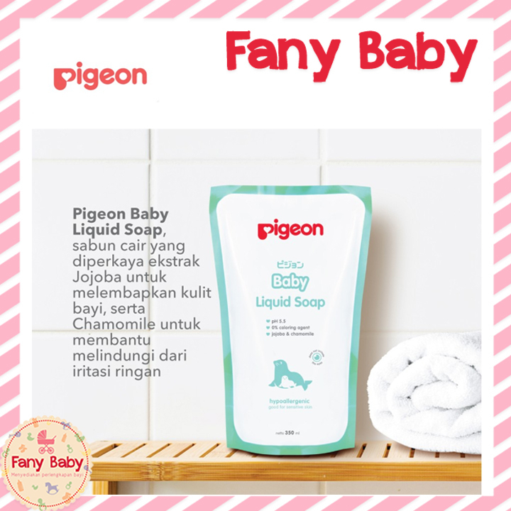 PIGEON LIQUID SOAP 350ML REFILL