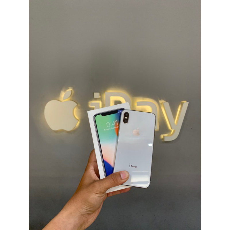 iPay-iPhone X 64Gb Silver Ex Resmi Indonesia