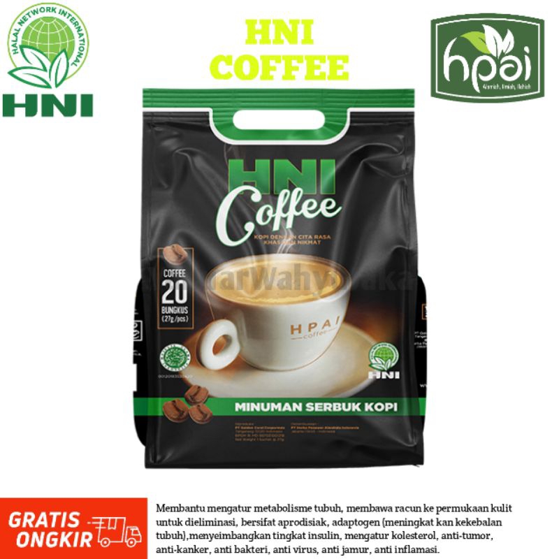 

(Bisa COD) HNI COFFEE Kopi Kesehatan (HPAI)