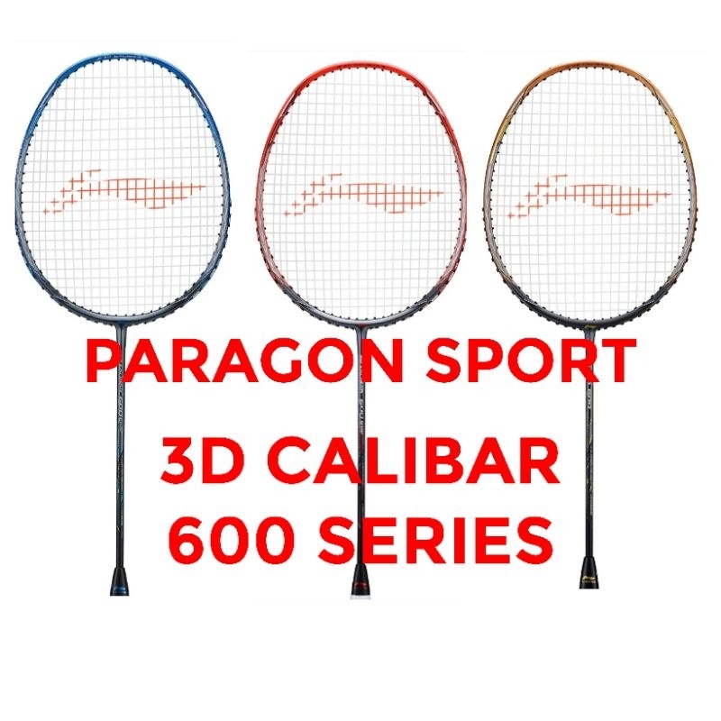 Raket Badminton Li-ning / Lining 3D Calibar 600/calibar 600/TB NANO / 600 / 600B/ 600C / 600 B/ 600 C / ORIGINAL 100%