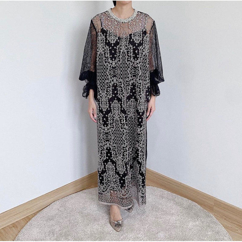 Sewa Kina Atelier - Kamerie Dress in black