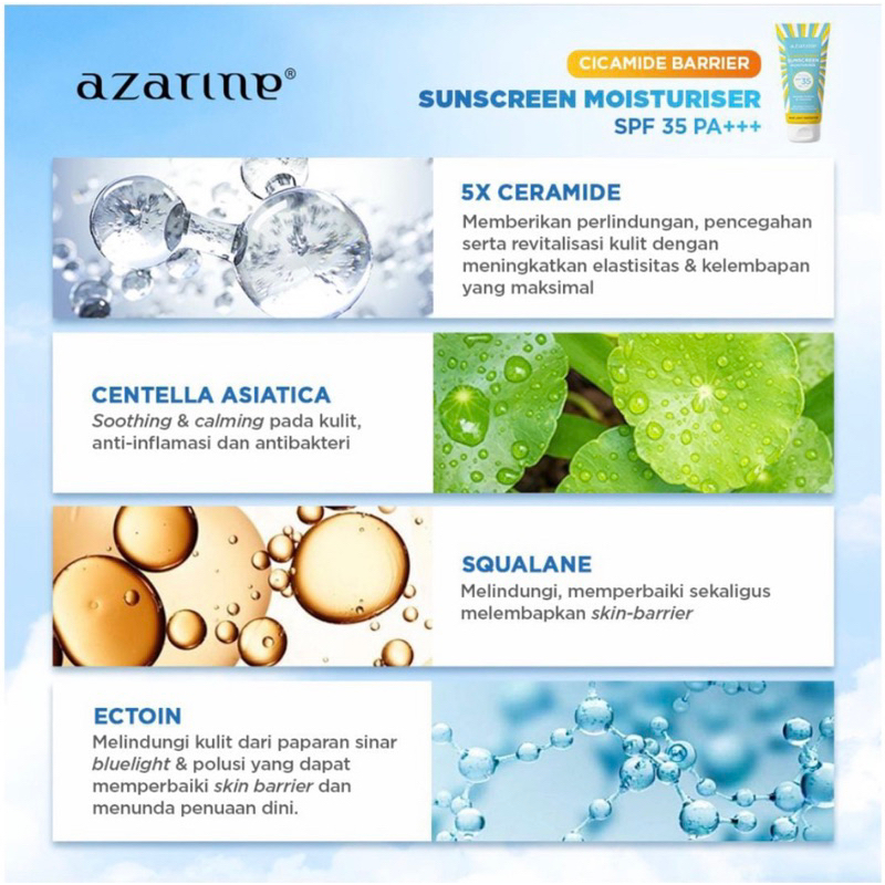 AZARINE Sunscreen Moisturiser SPF 35 PA+++