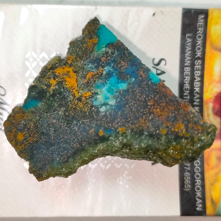 bahan batu bacan full kristal super HQ, batu yg dikirim sesuai foto, kode32