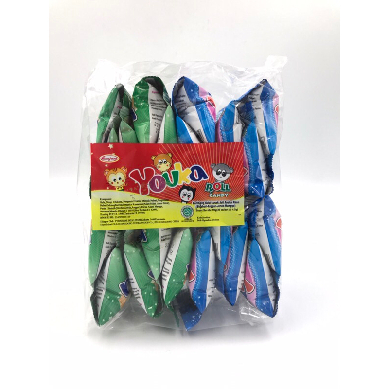 

Youka Roll Candy isi 20sachet