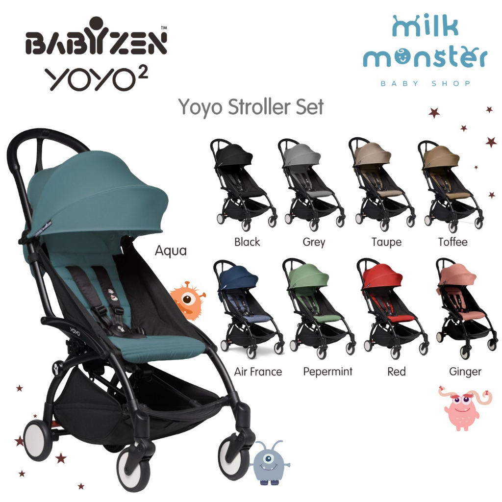 Jual Babyzen Yoyo 6+ Stroller set Frame and newborn pack Shopee Indonesia