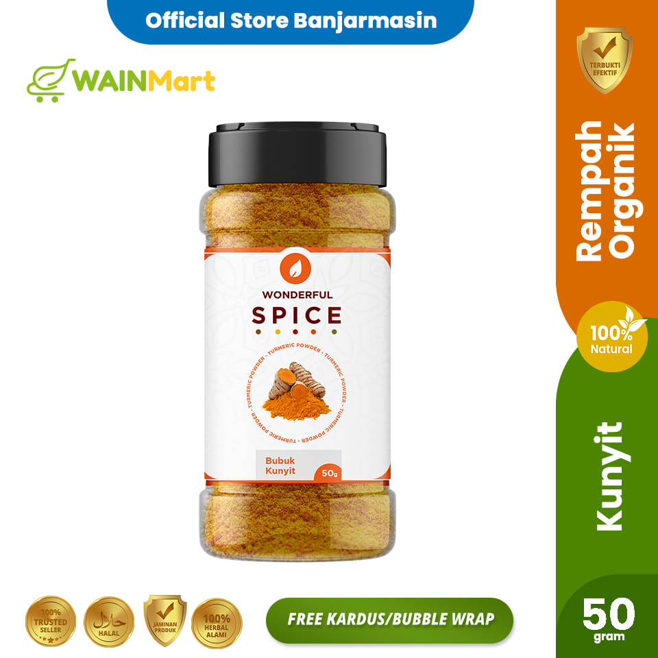 Kunyit Wonderful Spice Bumbu Masak Rempah Premium All Varian