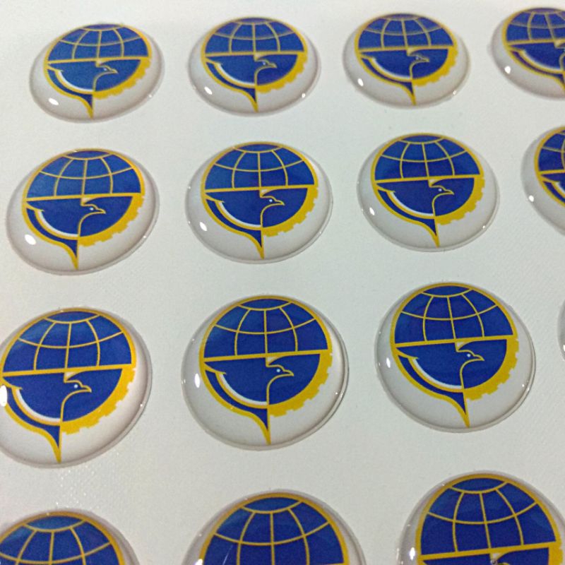 

Sticker Timbul Yoyo Custom