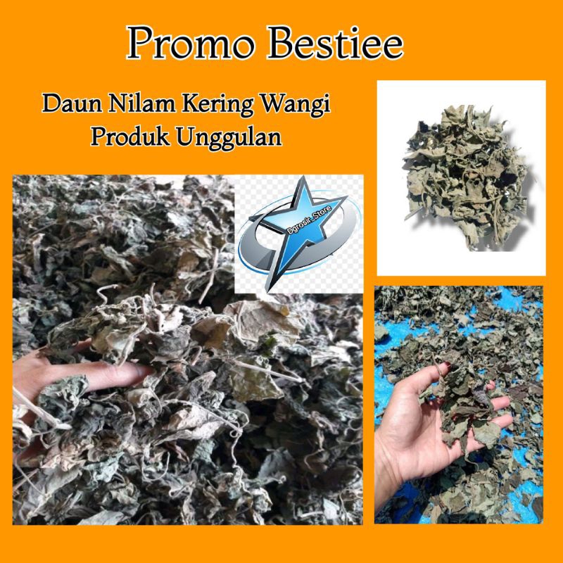 Promo Daun Nilam Kering Bahan Minyak Wangi 1kg