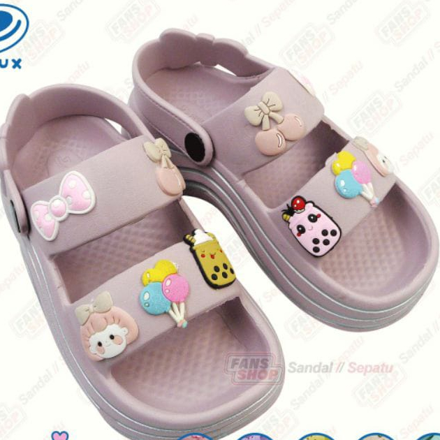 Sandal gunung anak Perempuan Korean Style Kekinian 808C - 808E(28-35) Sandal Gunung Korean Style kekinian