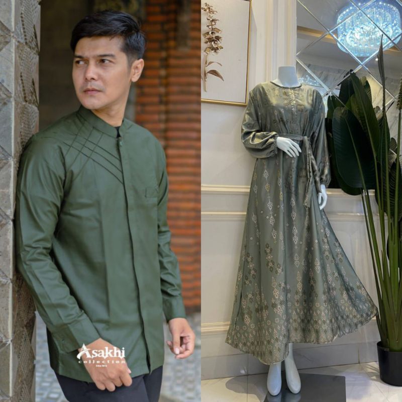 COUPLE GAMIS RAYA TERBARU 2023 DIORSILK