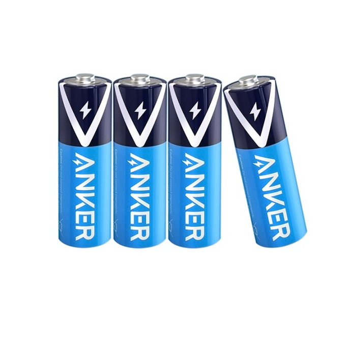 Battery Anker Alkaline AA No Rechargeable B1810- Alkaline AA Batteries