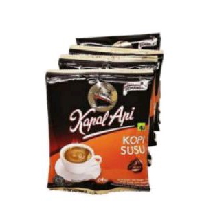 

kopi kapal api susu renceng 10 sachet