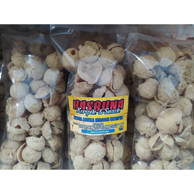 

Keripik Tahu Walik Pong Gurih dan Renyah