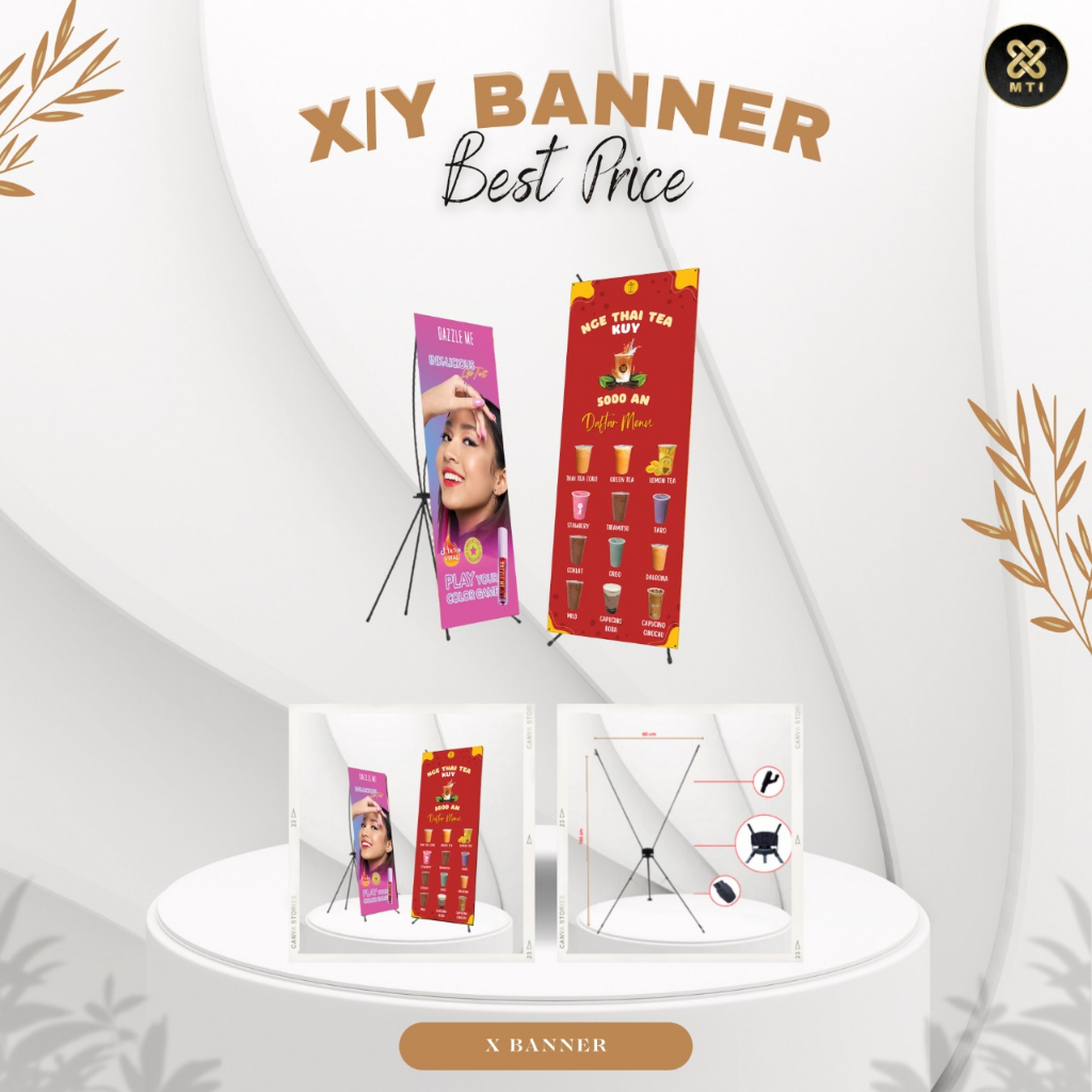 X Banner Rangka / Rangka X Banner / Banner 60x160cm / Rangka Banner / X BANNER / CETAK MMT