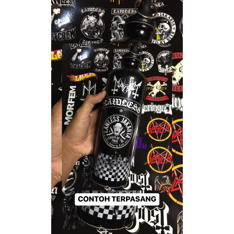 

(Vol I) 32Pcs Sticker Stiker Laptop Tempelan Band Musik Seringai Lawless Maternal BlackSabbath Led