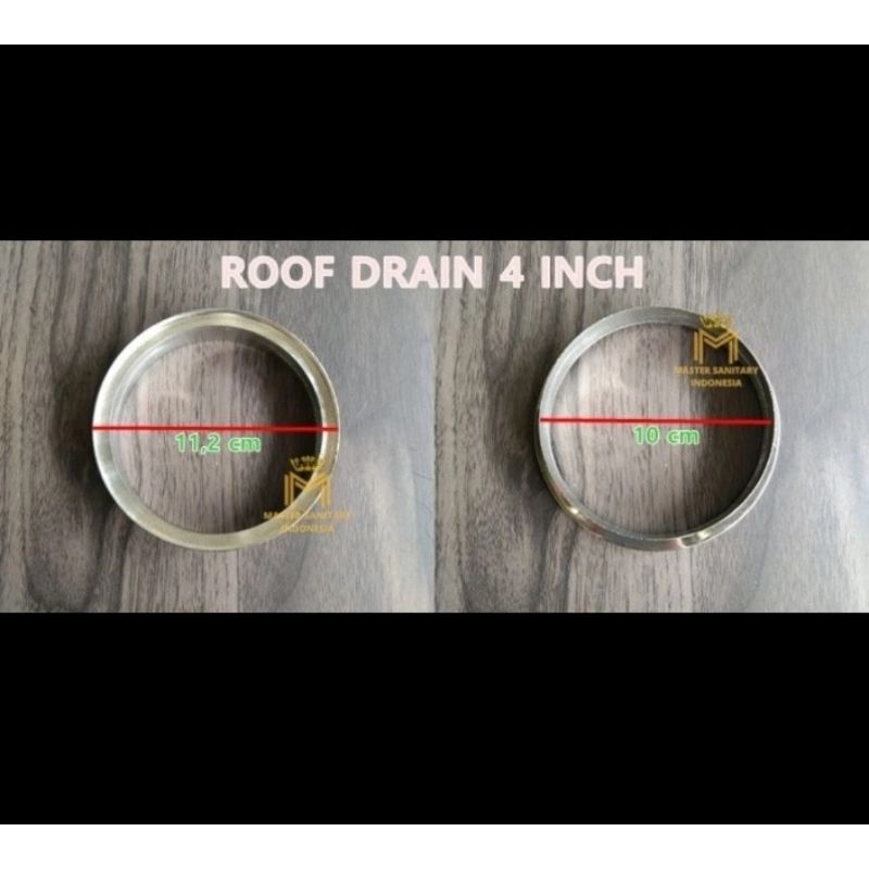 Roof Drain Saringan Dak Kuningan