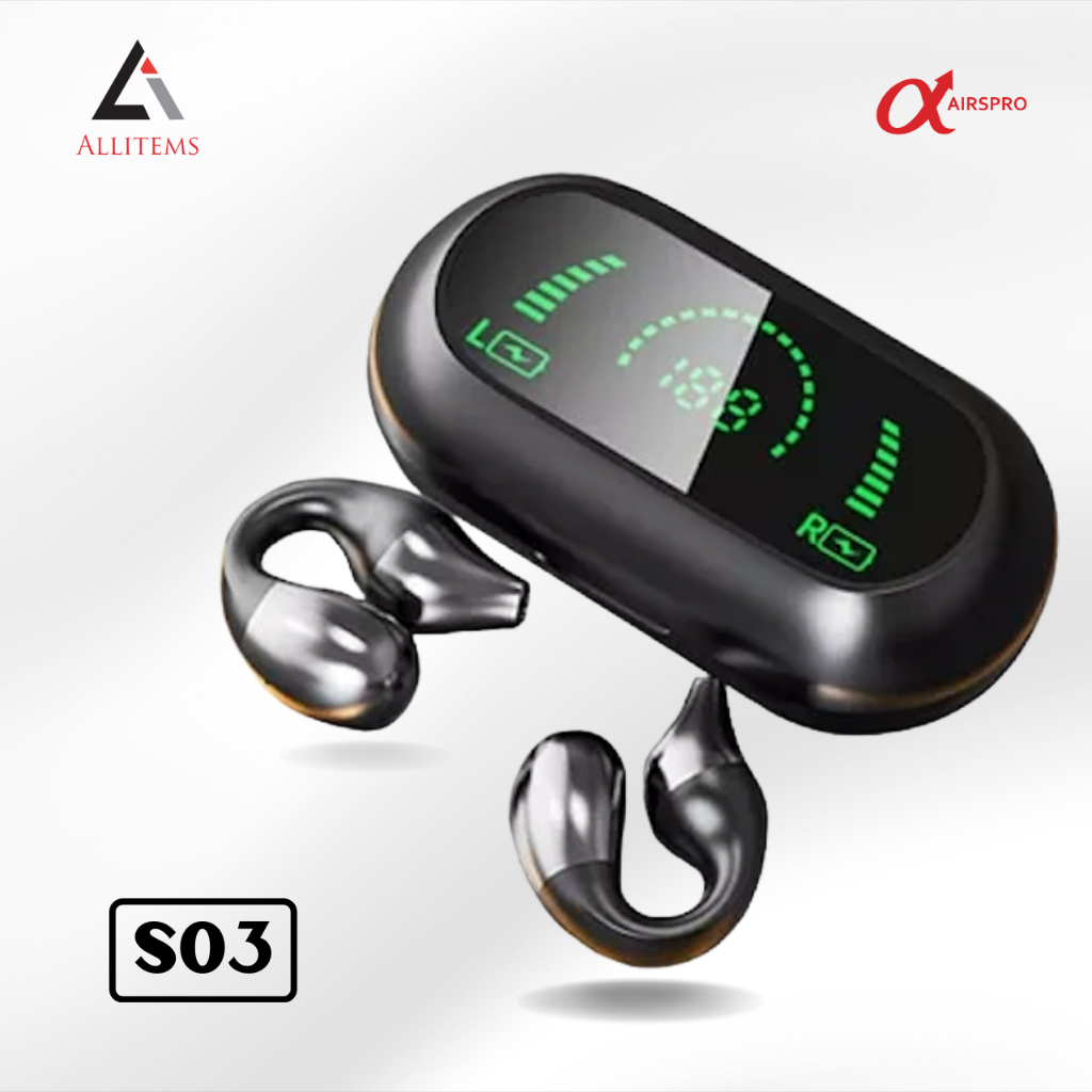 Headset S03 HiFi Stereo TWS Headset Bluetooth 5.3 Earphone Airdots