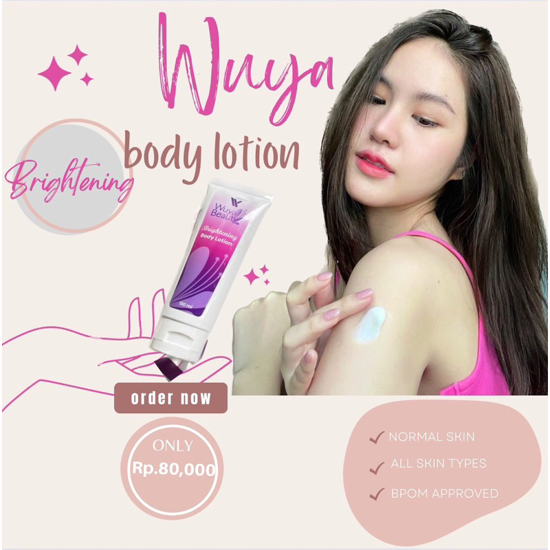 Body lotion Brightening Wuya