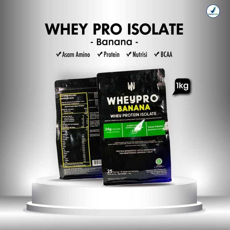 WHEYPRO ISOLATE BANANA 1kg Whey Protein Isolate