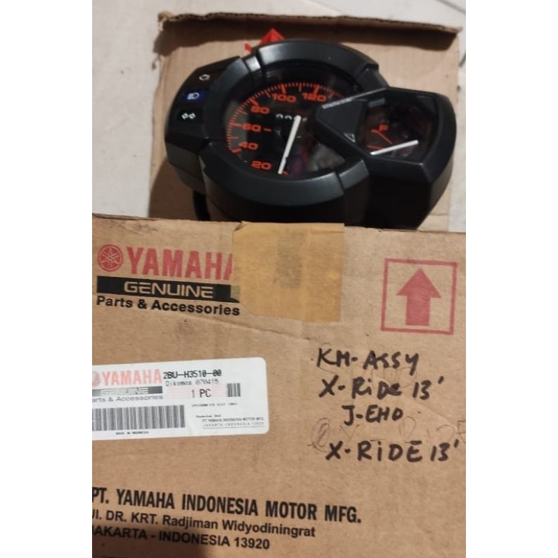 Speedometer X-RIDE 2013 XRIDE Yamaha 2BU YGP Assy Kilometer Spidometer KM Komplit Speedo Spido Meter