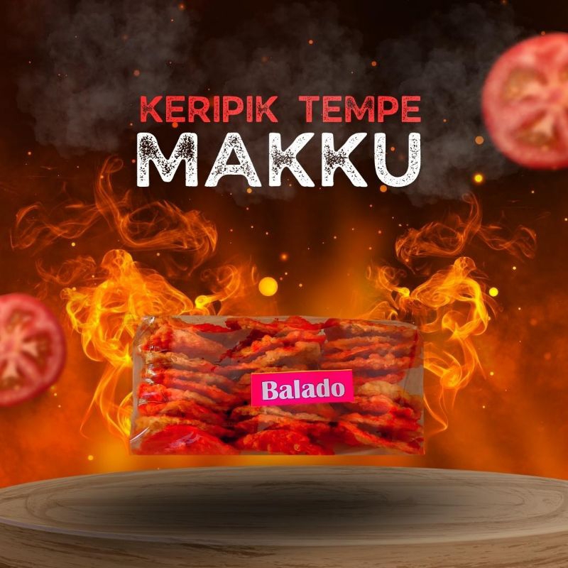 

Keripik Tempe Rasa Balado | Camilan Tempe | Makanan Ringan Khas Malang MAKKU