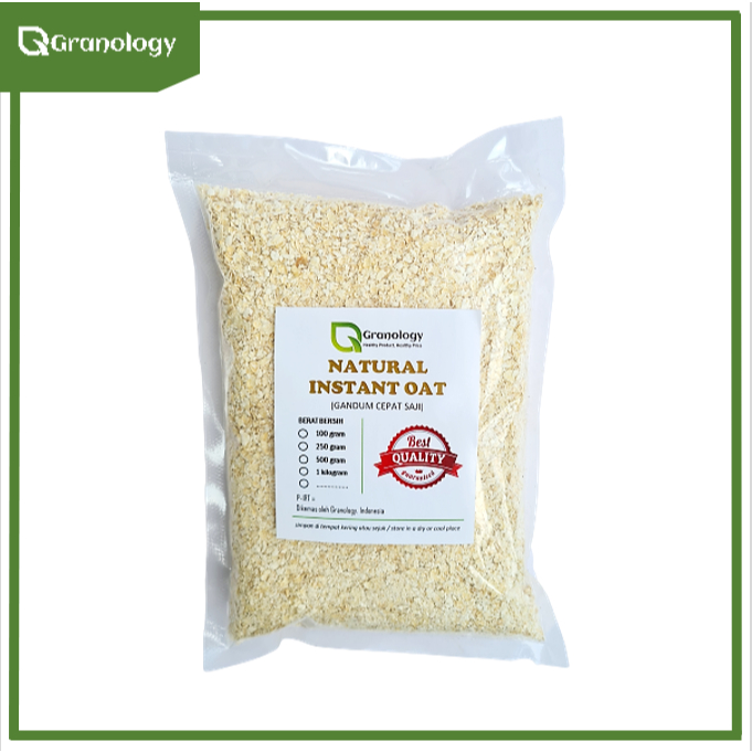 Instant Oat / Quick Oat / Oat Cepat Saji (500 gram) by Granology