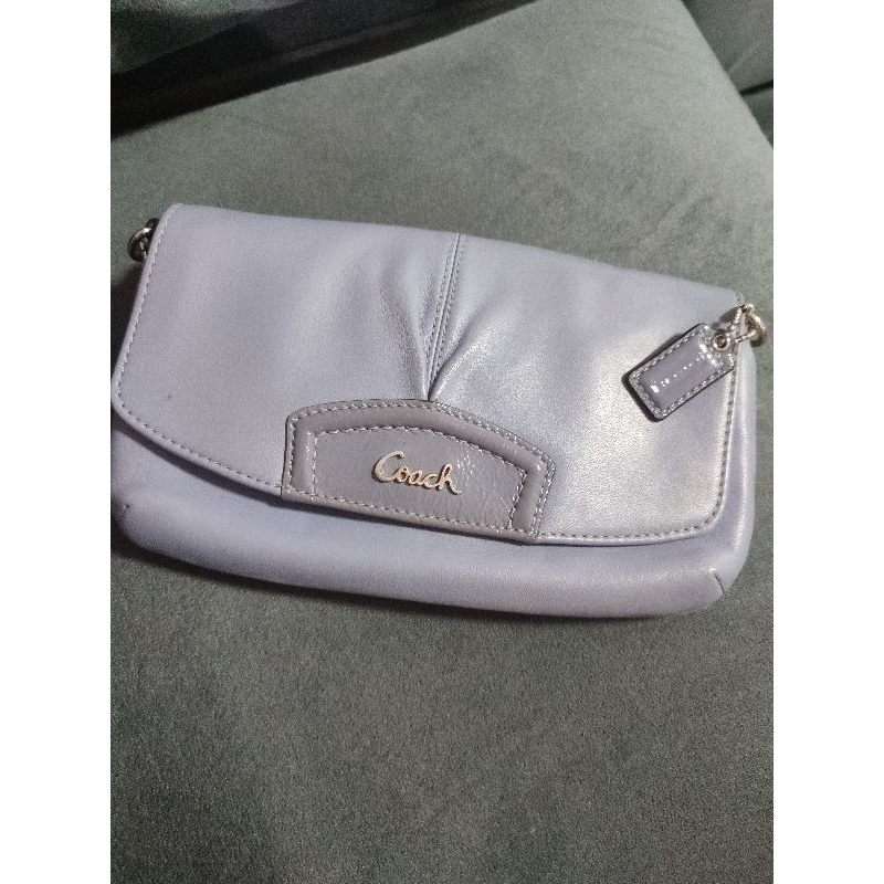 Dompet *Coach* ungu wanita ori