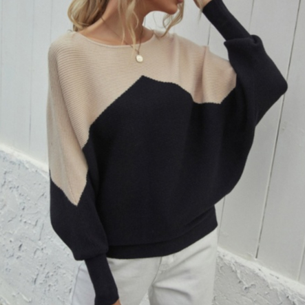 【Summer】Casual Loose  Long Sleeve Knitted  Sweaters  7505