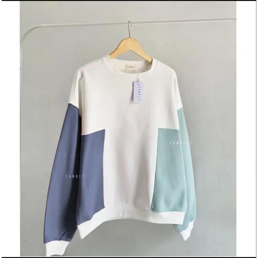 SWEATER WANITA CANDIEZ OVERSIZE ALLSIZE FIT TO XL / SWEATER HALUS TEBAL