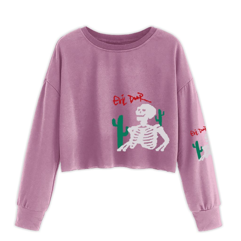 SWEATER CROP EVIL DWER ANAIRA