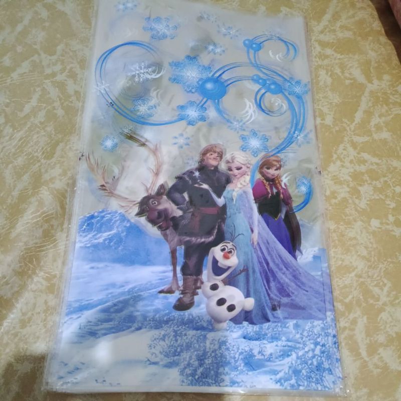 

OPP Ulta 22x40 10lembar Plastik Ulang Tahun Souvenir Snack Karakter Frozen